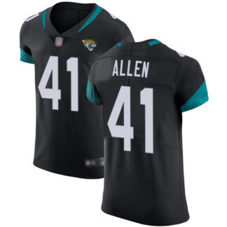 Nike Jacksonville Jaguars #41 Josh Allen Black Team Color Men’s Stitched NFL Vapor Untouchable Elite Jersey