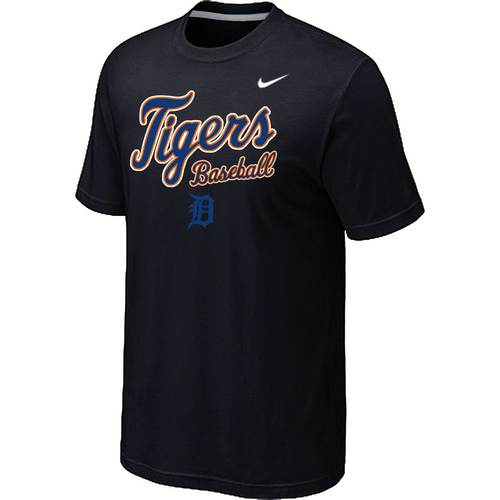 Detroit Tigers 2014 Home Practice T-Shirt - Black
