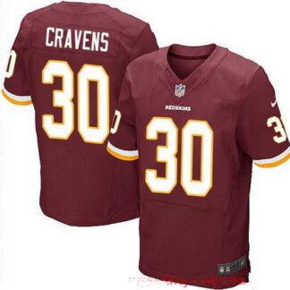 Men's Washington Redskins #30 Su'a Cravens Burgundy Red Team Color Stitched NFL Nike Elite Jersey