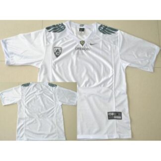 Oregon Ducks Blank White Pac-10 Patch College NCAA Jerseys