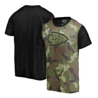Kansas City Chiefs Camo Blast Sublimated NFL Pro Line by Fanatics Branded T-Shirt