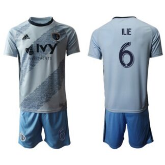 Sporting Kansas City #6 ILIE Home Soccer Club Jersey