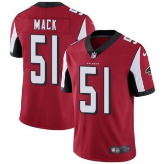 Nike Atlanta Falcons #51 Alex Mack Red Team Color Youth Stitched NFL Vapor Untouchable Limited Jersey