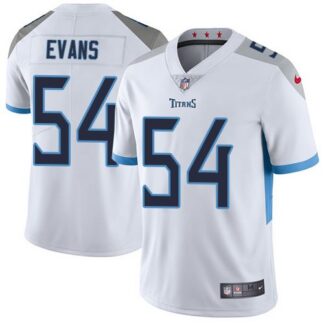Nike Men & Women & Youth Titans 54 Rashaan Evans White New 2018 NFL Vapor Untouchable Limited Jersey