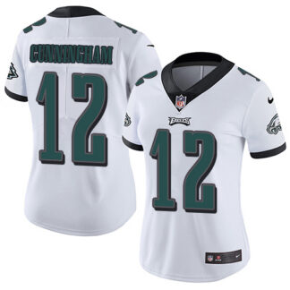 Nike Philadelphia Eagles #12 Randall Cunningham White Women’s Stitched NFL Vapor Untouchable Limited Jersey