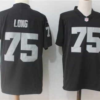 Nike Oakland Raiders #75 Howie Long Black Team Color Vapor Untouchable Limited Jerseys