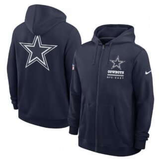 Dallas Cowboys Utility Player Sideline Men's Nike NFL Full-Zip Hoodie