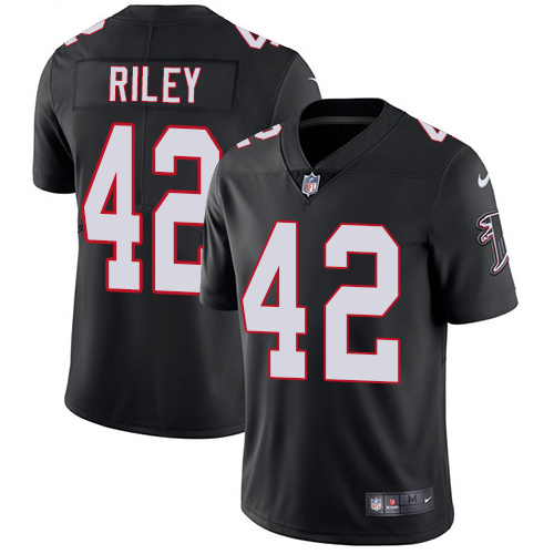 Nike Atlanta Falcons #42 Duke Riley Black Alternate Youth Stitched NFL Vapor Untouchable Limited Jersey