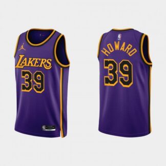 Los Angeles Los Angeles Lakers #39 Dwight Howard Purple Men’s Nike NBA 2022-23 Statement Edition Jersey Men’s