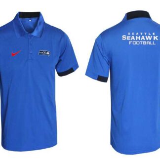 Seattle Seahawks Printed Team Logo 2015 Nike Polo Shirt (1)