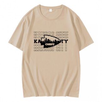 Kansas City Chiefs Logo Skyline T-Shirt