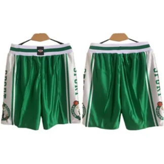 Men's Boston Celtics Green Shorts (Run Small) XP01