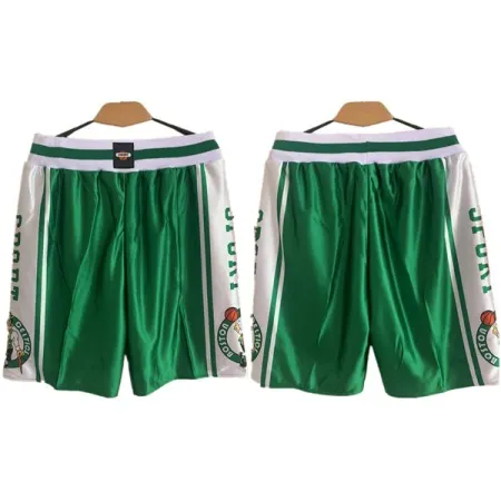 Men's Boston Celtics Green Shorts (Run Small) XP01