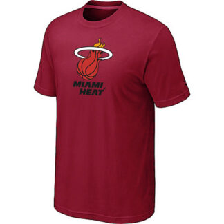 Miami Heat Big & Tall Primary Logo Red T-Shirt