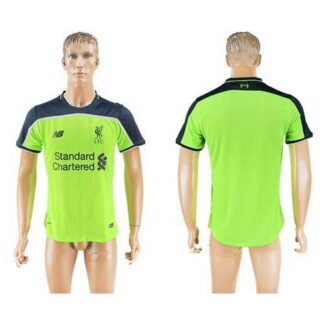 Liverpool Blank Sec Away Soccer Club Jersey