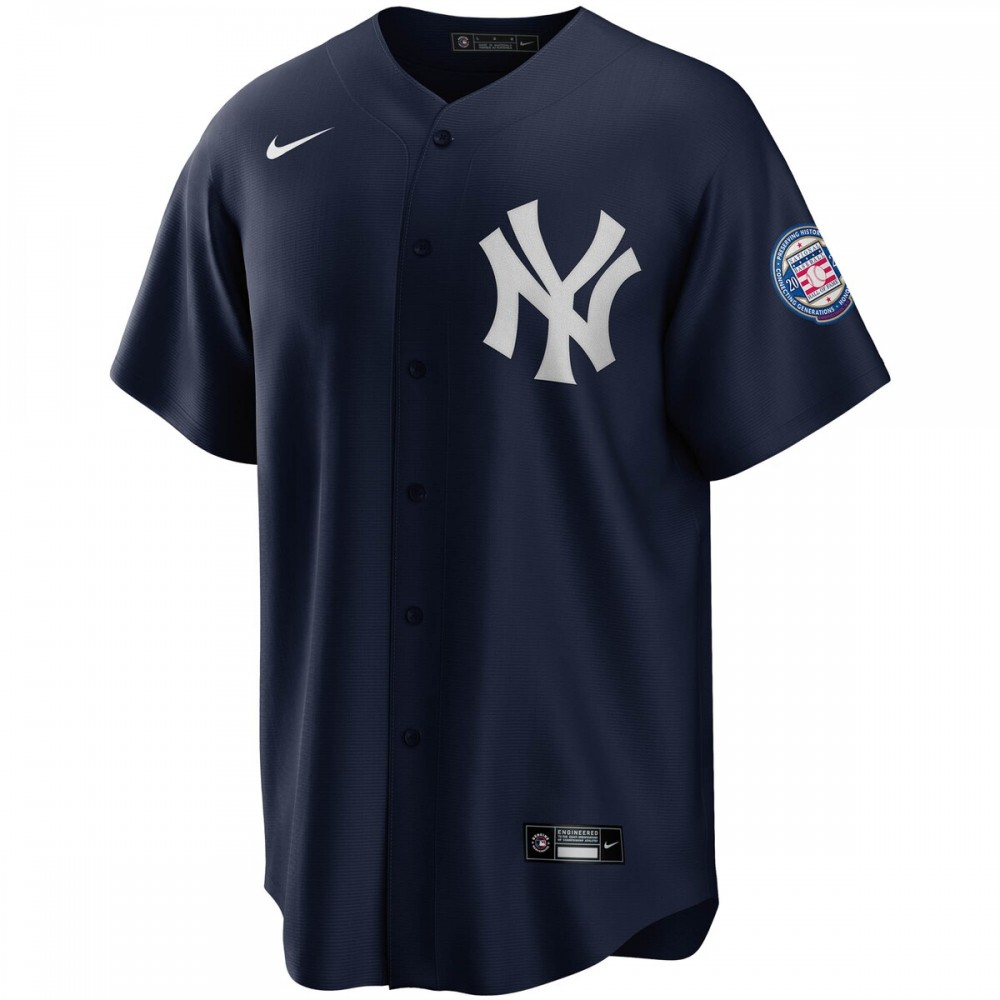 Derek Jeter New York Yankees Nike 2020 Hall of Fame Induction Alternate Replica Player Name Jersey - Navy - Image 2