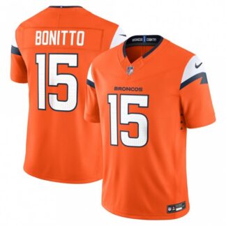 Nik Bonitto Denver Broncos Nike Vapor F.U.S.E. Limited Jersey - Orange