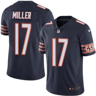 Nike Men & Women & Youth Bears 17 Anthony Miller Navy NFL Vapor Untouchable Limited Jersey