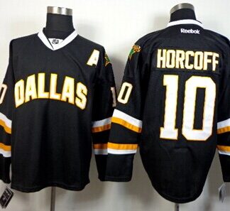 Dallas Stars #10 Shawn Horcoff Black Jersey