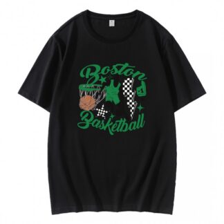 Groovy NBA Boston Basketball T-Shirt