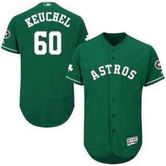 Houston Astros #60 Dallas Keuchel Green Celtic Flexbase Stitched Jersey DingZhi