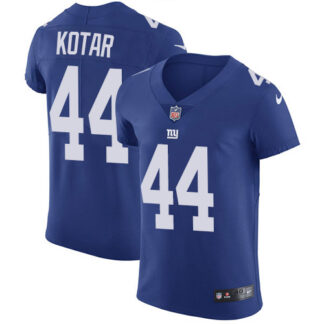 Nike New York Giants #44 Doug Kotar Royal Blue Team Color Men’s Stitched NFL Vapor Untouchable Elite Jersey
