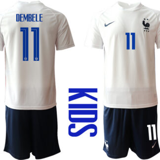 2021 France away Youth 11 soccer jerseys