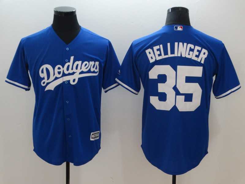 Dodgers 35 Cody Bellinger Blue Cool Base Baseball Jerseys