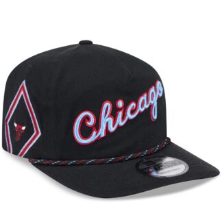 Chicago Bulls New Era 2025/26 City Edition 19TWENTY Adjustable Hat – Black