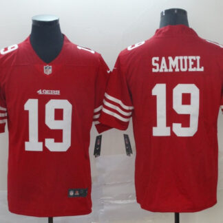 Nike 49ers 19 Deebo Samuel Red Vapor Untouchable Limited Jesey