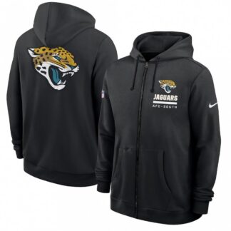 Jacksonville Jaguars Utility Player Sideline Men's Nike NFL Full-Zip Hoodie