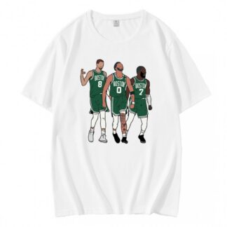 Kristaps Porzingis Jayson Tatum And Jaylen Brown T-Shirt