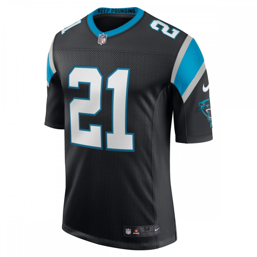 Jeremy Chinn Carolina Panthers Nike Vapor Limited Jersey - Black - Image 2